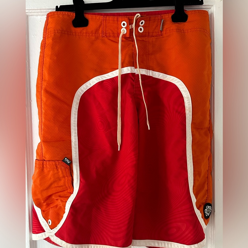 Tavarua surfing trunks
